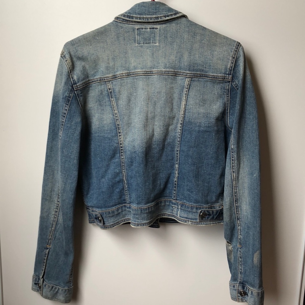 Distressed Jean Jacket - Picture 3 of 3